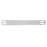 Panduit MMP350W38-CQ316 Wire Labels & Markers Marker Plate, 316 SS, 4 Hole, 3.5" x .38