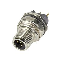 HARTING 21033411530 Headers & Wire Housings M12 B-code 5pin male straight pcb mount, shielded version + rear mount housing