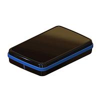 Serpac CX63DBKABL Hand Held CX-63 Series Waterproof Pocket Enclosure with Blue Seal. Three-Piece Design, Polycarbonate Plastic, Integrated Waterproof Seal, IP 65, 66, 67; NEMA 4X, 12, 13 Ratings
