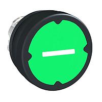 SCHNEIDER ZB4BC38023RA Sealed 22MM HARSH PB, GREEN W/ MARKING,ROTATE 90