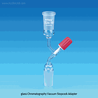 DaiHan SL.Ada2402 Vacu. Adapter, PTFE Neddle valve. Bore 2.5mm, 24/40