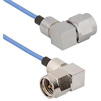 Amphenol SV Microwave 7029-3824 RF Cable Assemblies FLCA  SMA  -SMA  RP-RP  6.0"