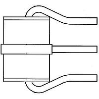 EPCOS T83-A230X 3 Electrode Surge Arrester 3 Electrode 8x10mm medium duty