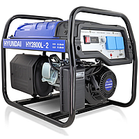 Hyundai HY2800L-2 Petrol Site Generator with Recoil Start (2.75KVA, 2.2/2200 kW/w)