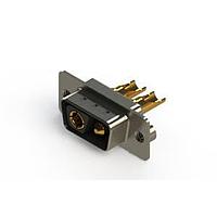 EDAC 627-2WK2622-3T2 Mixed Contact D-Sub Connectors Vertical Combo Dsub