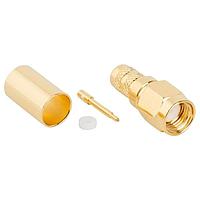 Amphenol RF 132231 Connectors SMA ST PLUG 8X/ LMR 240 GOLD