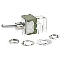 NKK Switches M2022SA1W40 Toggle Switches DPDT R/A ON-NONE-ON