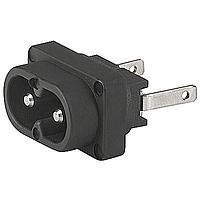 Schurter 6160.0011 Inlets 2572 APPLIANCE INLET 2.5A 70C
