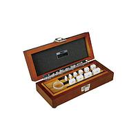 INSIZE 4107-112 Micrometer Inspection Gage Block Set (25-50mm, 11 blocks/set)