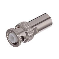 Radiall R316007000 Connectors BNC HT-MHV / STRAIGHT PLUG CLAMP TYPE CABLE 5/50