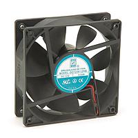 Orion Fans OD1238-48LB-VXC Vaneaxial DC Vane Axial Fan, High Static Pressure, 120x120x38mm, 48VDC, 140CFM, Ball, Wire
