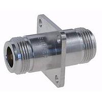 HUBER+SUHNER 37_N-50-0-1/133_NE RF Adapters - In Series N jack(f) to N jack(f) flange