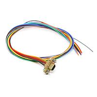 Cinch DCDM-9P6E5-18.0L Micro-D D-Sub Connectors MICRO 9C PIN 18" RBW JACKS