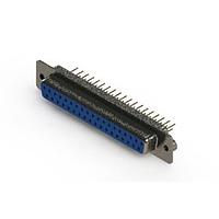 EDAC 628-M37-321-LN2 D-Sub Connectors - Standard Density Vertical Machined D-Sub Connector
