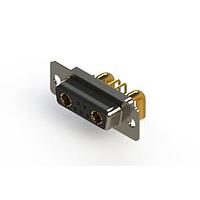 EDAC 630-7W2-640-3N1 Mixed Contact D-Sub Connectors Right-angle Power Combo D-Sub Connector