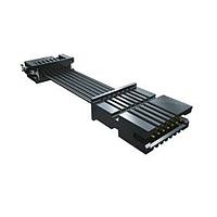 Samtec TFSS-07-28-G-10.00-D-NDS Discrete Wire Cable Assemblies .050" Tiger Eye(TM) Single Row Discrete Wire Cable Assembly