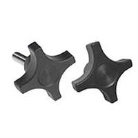 Davies Molding 2837-W Clamping Knob Four Arm Knobs