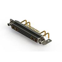 EDAC 630-21W4250-1NE Mixed Contact D-Sub Connectors Right-angle Power Combo D-Sub Connector