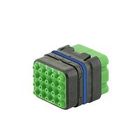 Eaton Souriau-Sunbank 8MQ2M2022ACES Modular Connectors - Push Pull MQuick module, sealed, without contact, delivered with cap