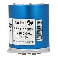 Radiall R573F11601 High Frequency Relays SP6T Ramses SMA 26.5GHz Normally Open Indicators 5Vdc USB receptacle