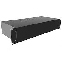 Hammond Manufacturing RM2U1908VBK Rack Mount Chassis - Vented 3.50 (2U) 16.6" x 8