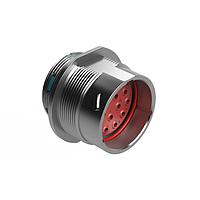 Amphenol SINE Systems AHDM04-24-16PR Connectors Receptacle Kit, shell size 24, 16 positions, pin, reduced diameter seal, wide thread