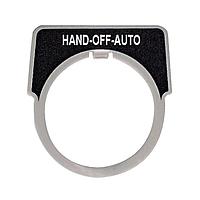 Square D 9001KN260 Legend PSH BTTN LEGEND PLATE 30MM, Type K