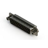 EDAC 627-025-322-063 D-Sub Connectors - Standard Density Vertical Metal Body D-Sub Connector