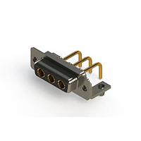 EDAC 630-3W3-250-1NB Mixed Contact D-Sub Connectors Right-angle Power Combo D-Sub Connector
