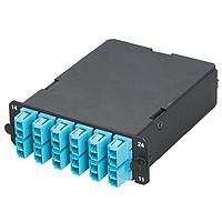 Panduit FCX-24-10BY Fiber Optic Cable Assemblies 24-fiber cassette OM3 50 m 12 duplex LC