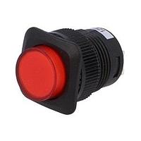 Shin Chin R13-508BL-05-BRR12V Standard Switches 4P SPST ON-OFF ILLUM RED LED