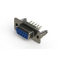 EDAC 628-M09-321-LT5 D-Sub Connectors - Standard Density Vertical Machined D-Sub Connector