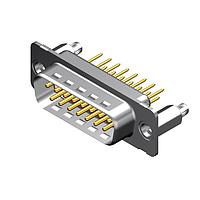 Molex / FCT 173109-2231 Plug FCT DSUB STR PC PLG 09 PN W/SNAPIN