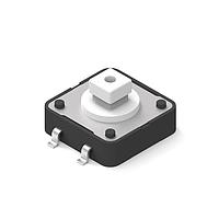 Wurth Elektronik 430162073826 Tactile Switches WS-TASV Tact Switch 12x12mm Ver Ty White