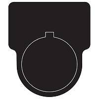 HellermannTyton 596-00413 Labels 1.25 X 1.25 250/RL