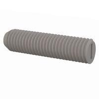 Essentra Components 012528G100 Set Screw Set Screw, Slotted Head, 1/4-28 Thread, 1 Lg