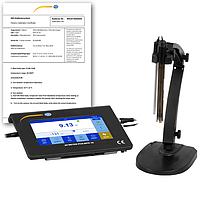 PCE BPH 10-ICA Table Touch Screen pH-Meter (-2.000~+19.999 pH,incl. ISO Calibration Certificate)