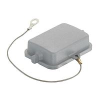 HARTING 09300065416 Hoods 6B Plastic Cover for Housing, Single Lever, w/ lanyard