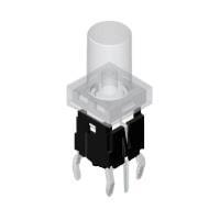 Diptronics ML6-H2T2BQA Tactile Switches Through Hole 6*6 (LED Color+CAP)