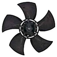 ebm-papst A6D630-AN01-01 Axial Fan AC Axial Fan, 630x630x209mm, 400VAC, 600W, 890RPM, 2x Lead Wires