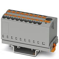 PHOENIX CONTACT 3273094 Push-In Distribution Block PTFIX 6/12X2,5NS35YE 2.5mm2 w/6mm2 feedi