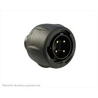 Eaton Souriau-Sunbank UTS6124PSCR Plugs Plastic plug, without backshell, for 4 male screw contacts, IP68/69K