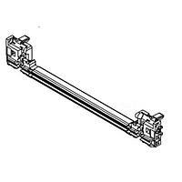 BIVAR CPCI-N160 Racks & Rack Cabinets METAL NAR CARD GUIDE 5.29" L, 0.100 SLOTW