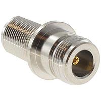 Vitelec / Cinch Connectivity Solutions VNA100-1 RF Adapters - In Series N Type Adapter Jack to Blkhd Jack