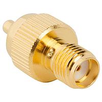 Amphenol RF 242141 RF Adapters - Between Series SMA JACK TO MMCX PLUG ADAPTER