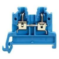 Weidmuller 0268880000 DIN Rail Terminal Blocks SAKD 2.5/35 BL