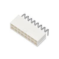 AMP Connectors - TE Connectivity 1-1586863-6 Shrouded 16P R/A PIN HDR GLOW WIRE