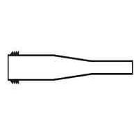 Raychem - TE Connectivity QFT1-130/42-0 Molded Boot 60mm Boot