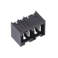 AMP Connectors - TE Connectivity 521384-4 Shrouded ASSY PL R/A RAST5 HEADER 04-A