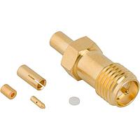 Amphenol RF 901-10776 Connectors RPSMA ST CBL-JCK F/H CRM